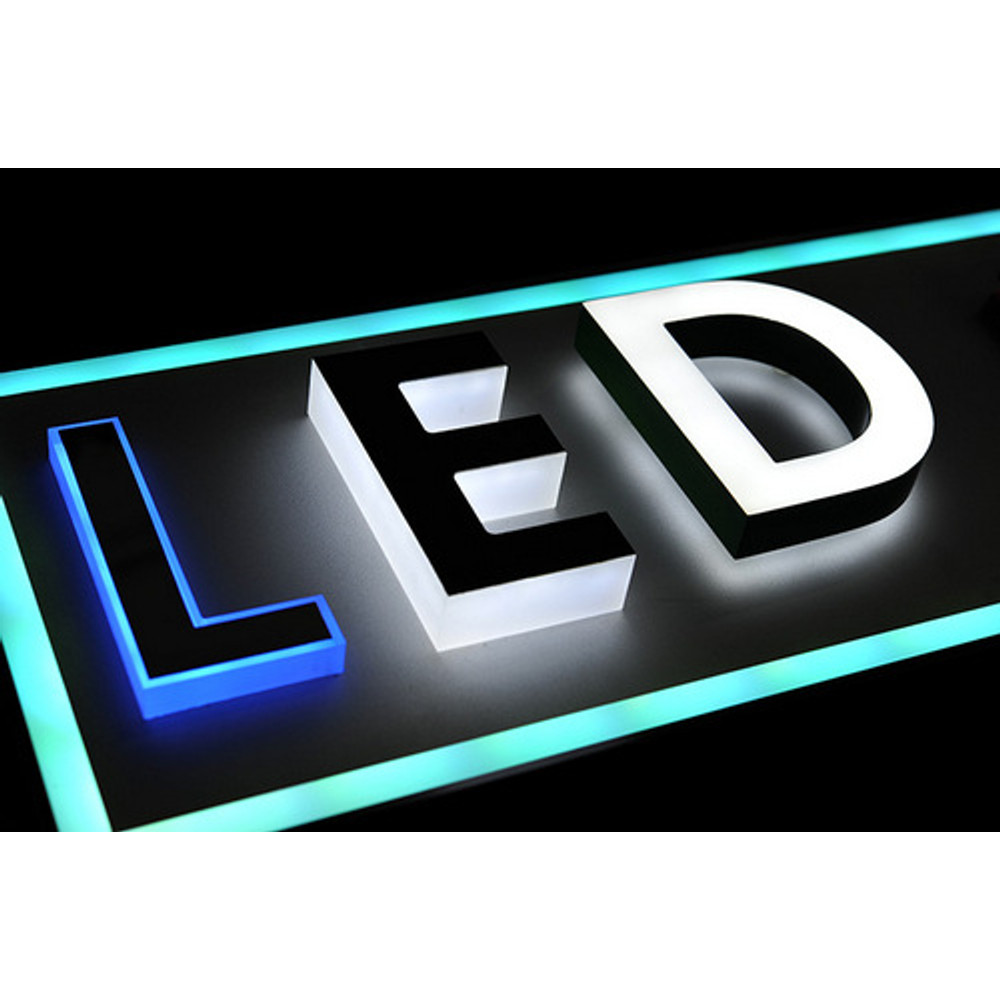 led-modul-betuk-pelda.jpg LED modul, 3 EPISTAR SMD5730 LED, DC12V, 1,2W, IP68 hidegfehér 5 év garancia