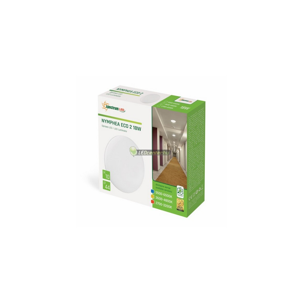 nymphea-eco-2-kerek-18w-ip44w-ik10-led-lampatest-doboz.jpg Ütésálló LED lámpa IP44 28W NYMPHEA ECO termék doboz