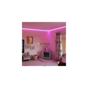 AURORA 60 SMD3528 DC12V 4,8 W/m beltéri LED szalag, pink, rózsaszín 3évG