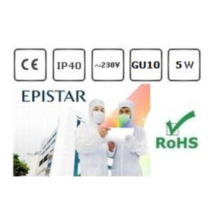 ren_53a7eb84077ebgu10_5w_logo.jpg SOLIS GU10 5W hidegfehér LED szpot 330 lumen 38 fok