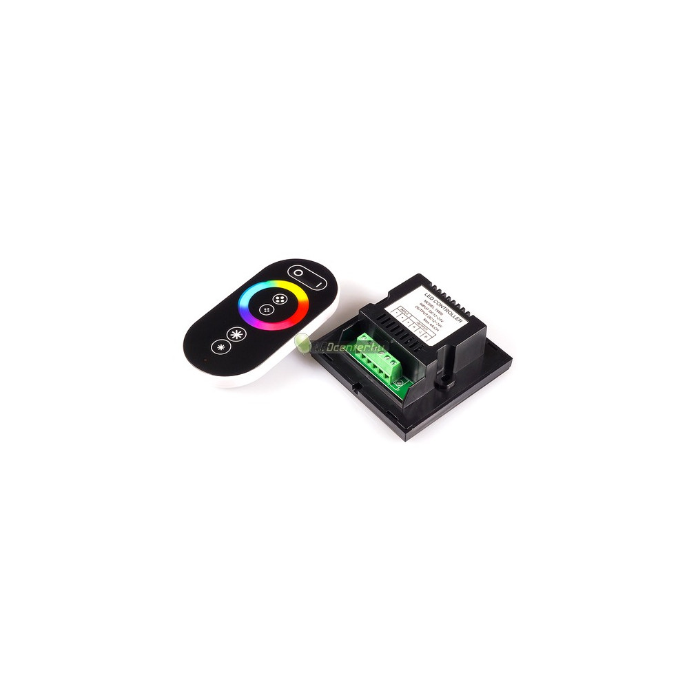 FIESTA-9 fali RGB RF vezérlőegység érintős, színes, 144 W