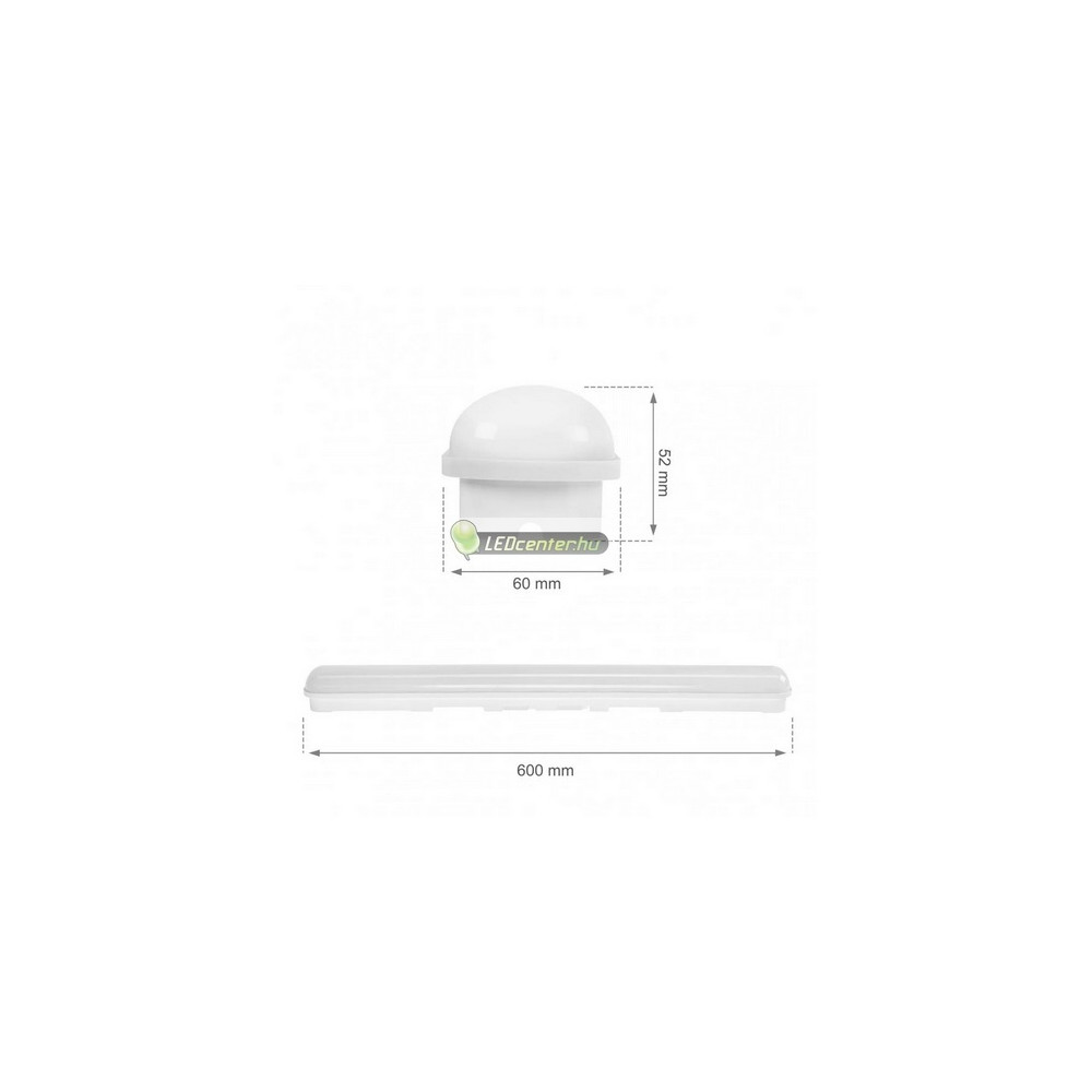spectrumled-limea-go-led-lampatest-2.jpg SpectrumLED LIMEA GO HERMETYK LED lámpatest IP65 IK07 25W 600x60x52 mm 3100 lm természetes fehér SLI028034NW