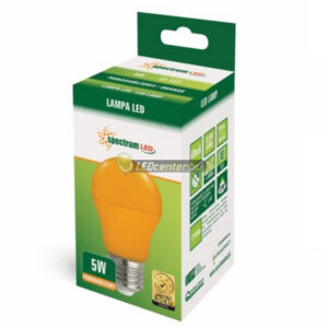 w_e27_narancs_led_korte_2.jpg SpectrumLED 4,9W E27 narancs dekorációs LED égő 2évG WOJ14609